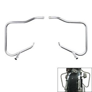 Rear Saddlebag Support Guards 7/8" Fit For Harley Street Road Glide 2014-2024 - Picture 1 of 7