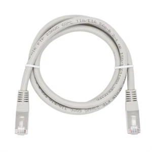 Cavo 10m CAT5E grigio goccia cavo/patch RJ45 NUOVO IMBALLATO AL DETTAGLIO - Foto 1 di 4