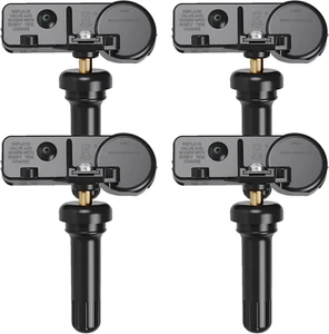 TPMS Sensor, 4PCS Tire Pressure Monitor Sensors Compatible with Buick Cadillac - Picture 1 of 12