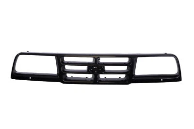 Black Front Grille w/Insert Assembly Replacement Fit 96-98 Geo Chevy Tracker - Image 1 of 4