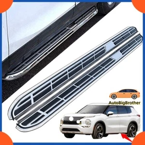 Fit For Mitsubishi Outlander 2022-2024 Running Boards Side Steps Pedals Nerf Bar - Picture 1 of 16