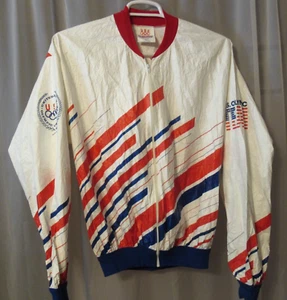 Collectible Olympic USA Team Jacket 1988 Tyvec - Picture 1 of 3