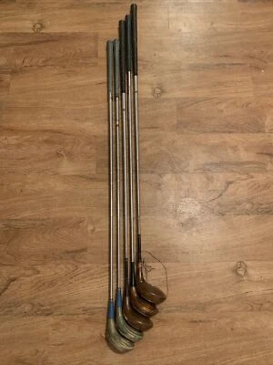 Lote de 5 controladores de madera antiguos marcas mixtas Foto 1 de 4