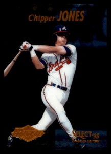 1995 Select Certified #107 Chipper Jones Atlanta Braves