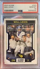 PSA 10 🔥💎🔥 2023 Score WILL LEVIS Rookie RC (GEM MINT)