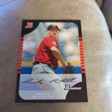 2005 Bowman Base Card #7 Andy Pettitte Houston Astros MLB 