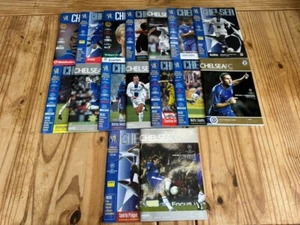 16x Chelsea FC Football Programmes & 14x Tickets - League & Champions League - Picture 1 of 17
