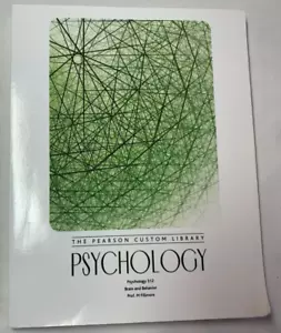 PSYCHOLOGIE PEARSON INDIVIDUELLE BIBLIOTHEK PSYCHOLOGIE 312 GEHIRN & VERHALTEN VON M. FILLMORE - Bild 1 von 9