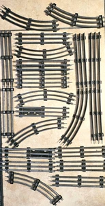 Lot of MAR Model Train Track Curves Straight Helped old sets of the past - Picture 1 of 7