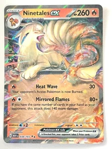 Ninetales ex 038/165 Double Rare - Scarlet & Violet 151 Pokemon TCG Near Mint NM - Picture 1 of 6