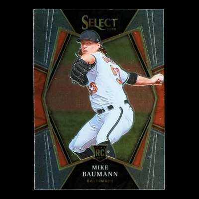 Mike Baumann RC 2022 Select Rookie PRM Orioles - Image 1 of 3