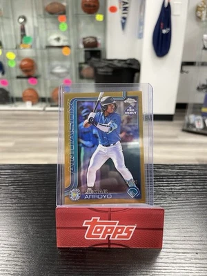 2025 Topps Chrome Pro Debut Baseball Michael Arroyo Gold /50 #PDC-78 JD - Image 1 of 2