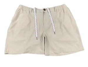 Chubbies Shorts Mens XXL Beige Stretch Avenue 6" Regular Fit Performance - Picture 1 of 7