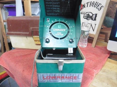 Vintage Lowrance Fish Lo-K-Tor depth and fish finder from the 70's - Image 1 of 4
