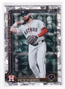 2025 Topps Brendan Rodgers #440 - Diamante Foil | Houston Astros - Picture 1 of 3
