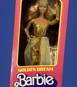 Golden Dream Barbie 1980 Vintage No 1874 Mattel  Taiwan ~ Mint In Box ⭐️ - Picture 1 of 23
