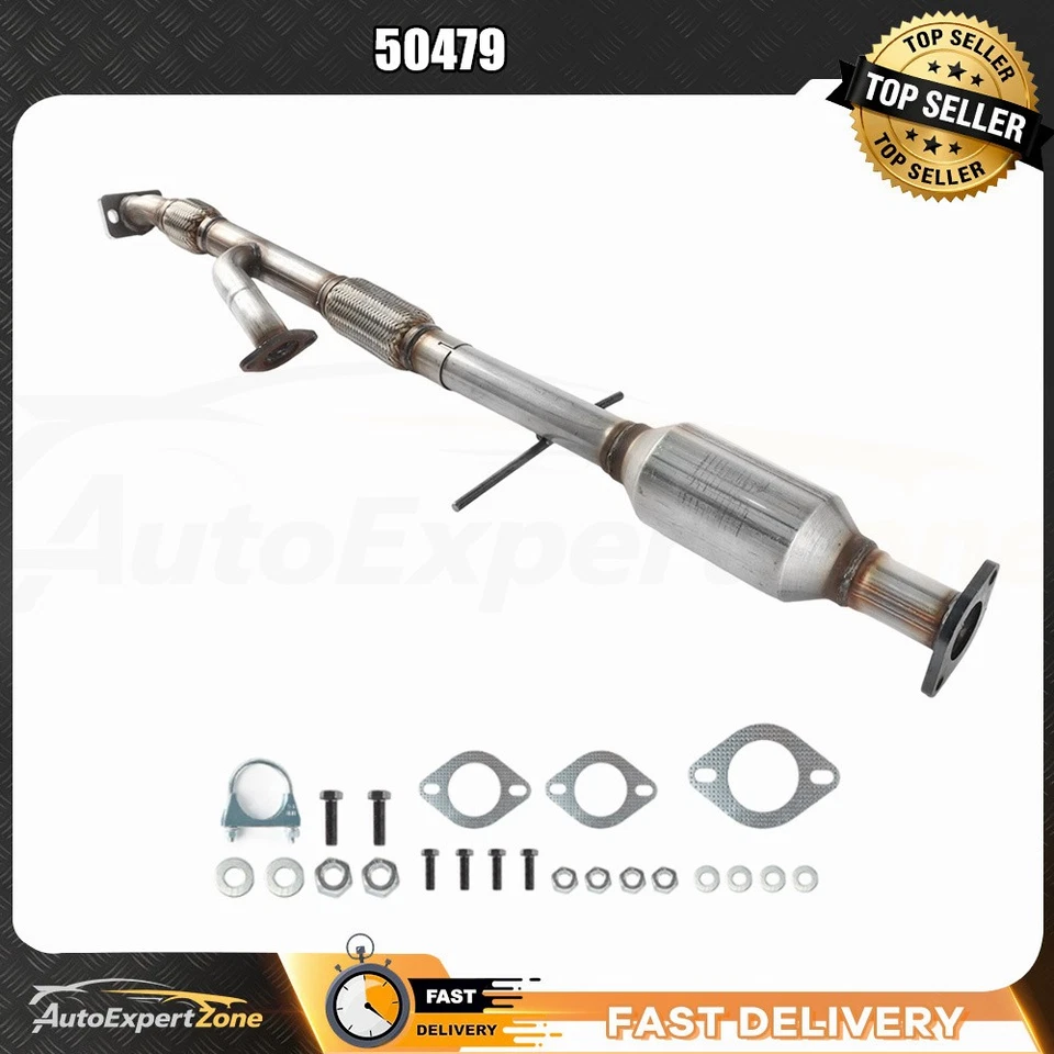 FITS: 2002-2005 Hyundai Sonata 2.7L Flex Y-Pipe Catalytic Converter - Image 1 of 4