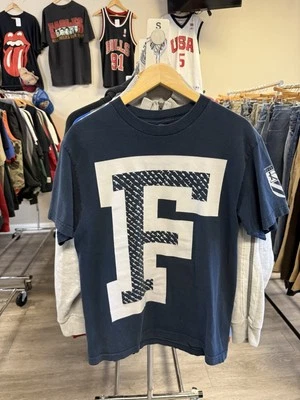 Camiseta De Colección Rogue Status Azul Para Hombre M "University Of Shut The F Up" Patinador Foto 1 de 4