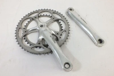 Vtg Shimano Ultegra 6500 Crank Arm Set Crankset Road Bike 172.5mm Dbl Octalink - Image 1 of 4