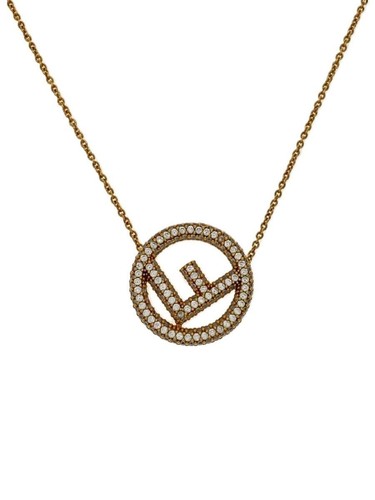 Collana FENDI Top donna con pietra colorata GLD usata