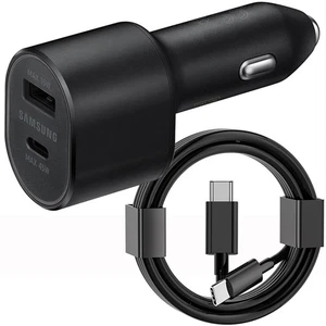 Original Samsung Galaxy Note8 S8 S9 S10 Plus Fast Car Charger + 3FT Type-C Cable - Picture 1 of 7