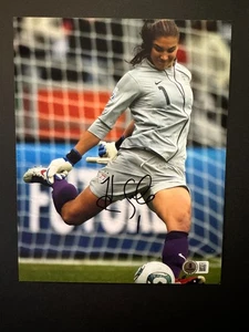Hope Solo Rare! autographed signed USA soccer World Cup 8x10 photo Beckett BAS - Picture 1 of 1