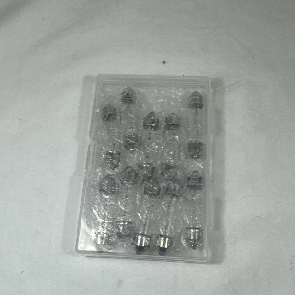 10pcs 12V Xenon Festoon Light Bulbs 6411 10W Clear Car Dome Tail Marine Lamp New - Image 1 of 4