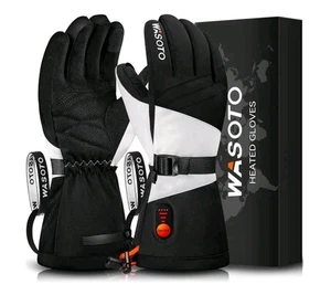Heated Gloves for Men Women 7.4V Battery 22.2Wh Rechargeable Heated Gloves NEW - Picture 1 of 7