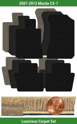 Набор ковриков Lloyd Custom Luxe для Mazda CX-7 2007-2012 годов выпуска (4 штуки) #WA5 - Изображение 1 из 4