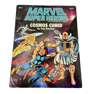 Rare Vintage (1988) Marvel Super Heros RPG Module ME1 Cosmos Cubed Troy Denning - Picture 1 of 10