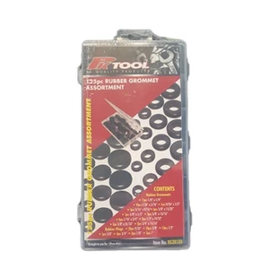 Rubber Grommet Assortment Kit 125pc - Imagen 1 de 3
