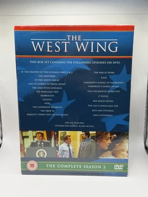 The West Wing Complete Seasons 1 and 2 DVD Boxset New and Sealed Fast Postage - Image 1 of 4