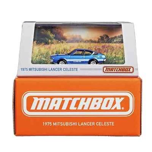 Mattel Creations Exclusive Matchbox 1975 Mitsubishi Lancer Celeste - Picture 1 of 6