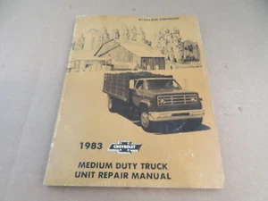 Genuine Original 1983 Chevrolet Medium Duty Truck Unit Repair Manual - Picture 1 of 5