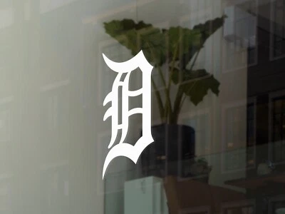 Detroit Tigers D Logo Vinyl Die Cut Decal Sticker - Image 1 of 3