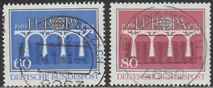 Germany 1984 SC# 1415 - 1416 - Europa 1959-1984 - Used Lot # 313 - Picture 1 of 2