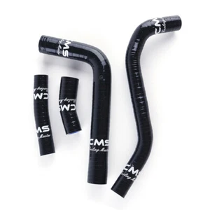 Black Silicone Coolant Radiator Hose Kit for 2015-2018 Yamaha WR250F YZ250FX - Picture 1 of 9