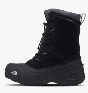 NWOB North Face Apenglow V Youth Unisex Sz 13 Snow Winter Boots Kids Waterproof - Picture 1 of 8