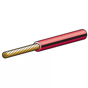 Narva 5814-30T2 Single Core Cable RED/BLACK 4mm 15 Amp - 1 Meter Length - Bild 1 von 1