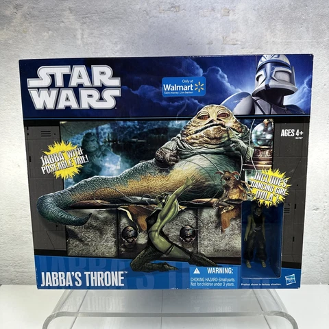 Jabba's Throne Oola 2010 STAR WARS The Clone Wars TCW Walmart Exclusive New MIB Cover