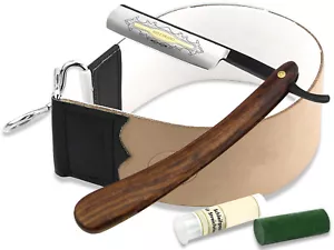 Rasiermesserset 3 Teilig Rasiermesser Geschenk-Set Paste aus Solingen Nassrasur - Bild 1 von 8