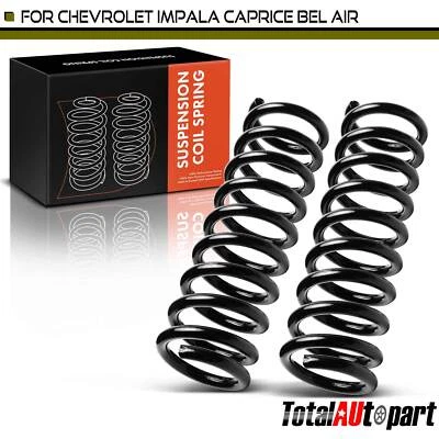 Muelles helicoidales delanteros 2 piezas para Chevrolet Biscayne Brookwood Del Ray Impala Nomad Foto 1 de 4