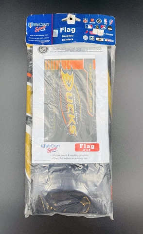 Anaheim Ducks Polyester Flag 3x5 Officially Licensed Wincraft Flag SALE Cover