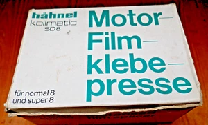 Hähnel Kollmatic SD8 Motorised Film Splicer Film Klebepresse Standard / Super 8 - Photo 1/7