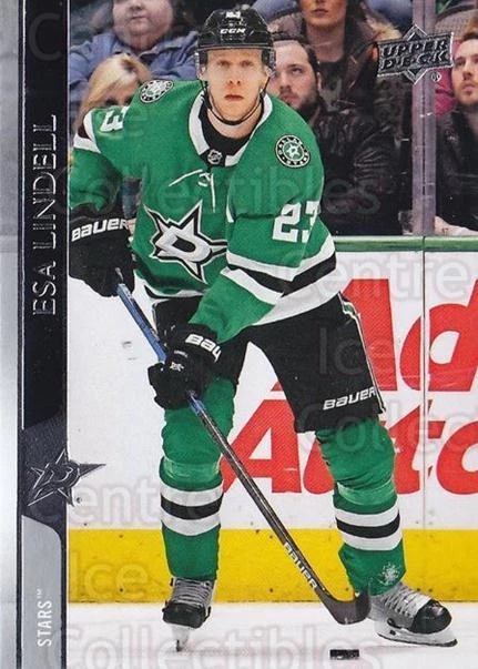 2020-21 Upper Deck #60 Esa Lindell - Image 1 of 1