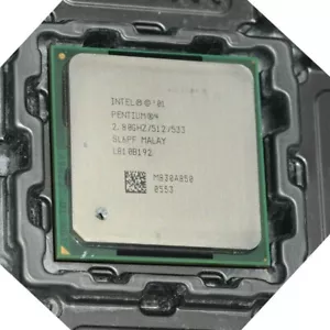 Intel Pentium 4 SL6PF SL6SL P4 2.8GHZ 512KB 533MHz Socket 478 CPU Processor - Picture 1 of 3