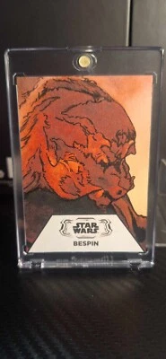 2024 Topps Star Wars Hyperspace Ugnaughts Bespin  SKETCH CARD Michael Munshaw - Image 1 of 2