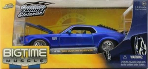 Ford Mustang Boss 429 - 1970 - azul metálico - JADA 1:24 - Imagen 1 de 6