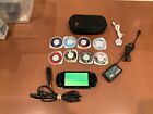 Sony PSP 1001 bundle W/case, Charger, Movies And Games Piano Black