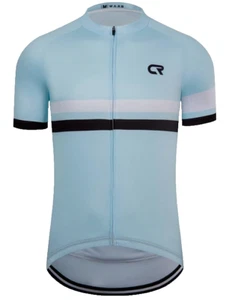 NEU CR Radtrikot Kurzarm Rennrad Shirt Reißverschlusstaschen blau Herren 2XL - Bild 1 von 9